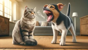 cats and dogs hate each other